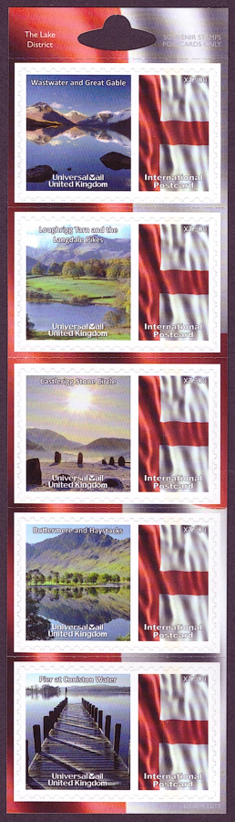 (image for) UK0094 The Lake District Universal Mail Stamps Dated: 12/13 - Click Image to Close